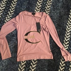 Just Cavalli pink women’s shirt